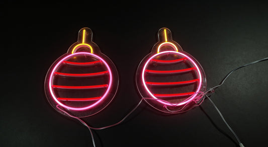 Christmas Baubles Pair